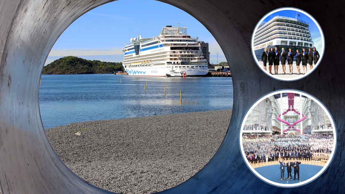 Tripulación y crucero de lujo durante el proceso de contratación de personal sin experiencia con alojamiento y manutención gratuita