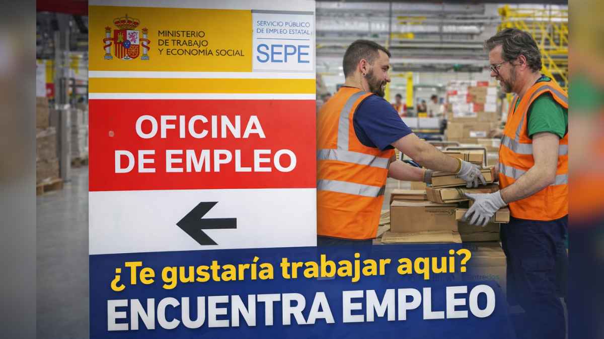 Ofertas de empleo del SEPE para personas sin experiencia con contratos indefinidos