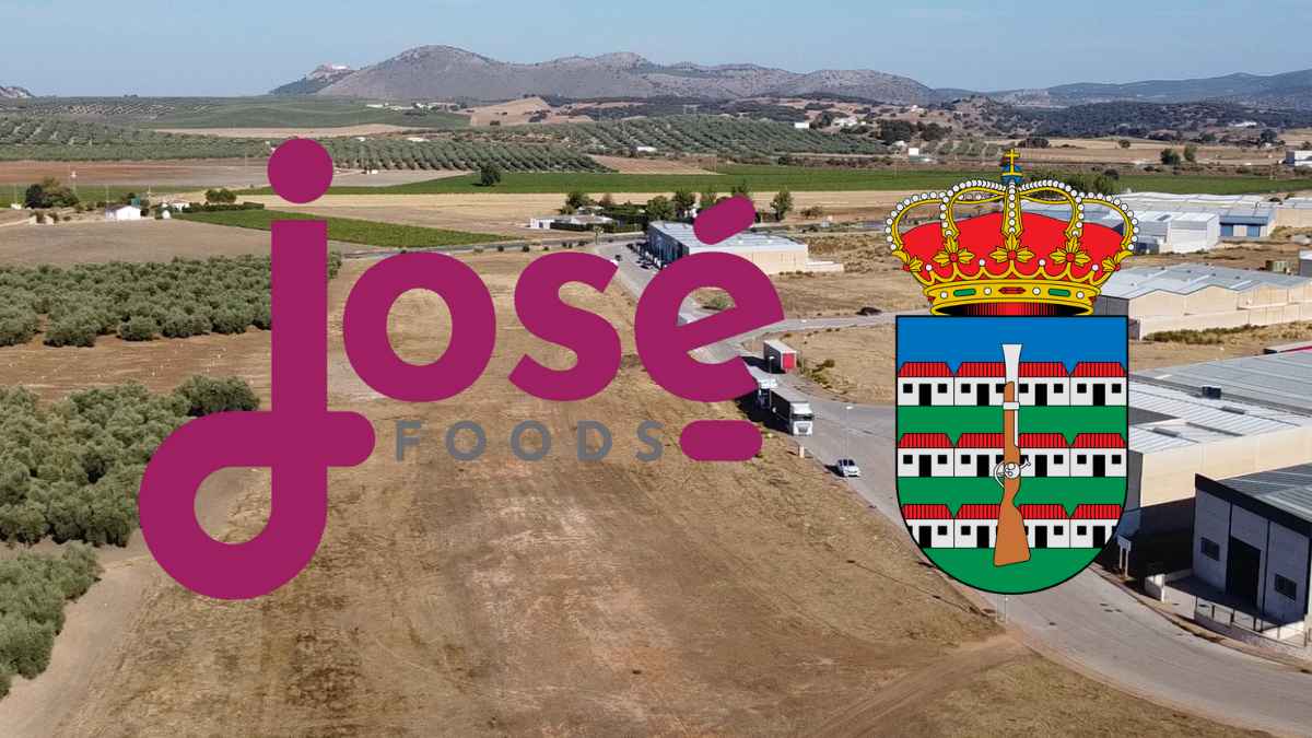 Parcela en el polígono industrial de Villanueva del Trabuco donde José Foods construirá su nueva fábrica de bollería