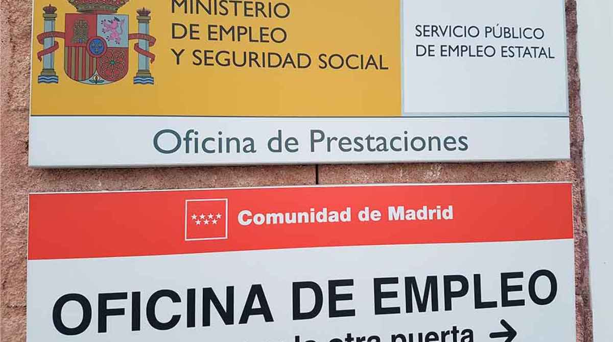 Oficina de empleo del SEPE donde se gestionan prestaciones por desempleo y el complemento de apoyo al empleo