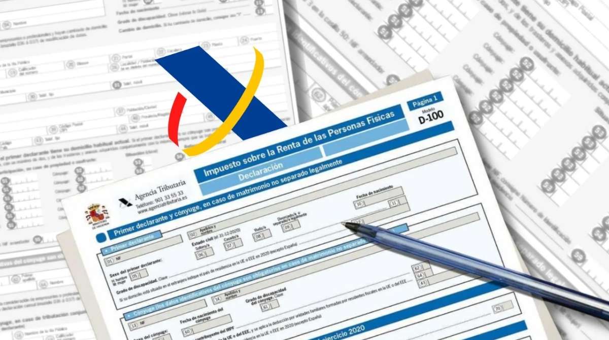 Infoemplea2 36 Formulario de la declaración de la renta de la Agencia Tributaria durante la campaña de la renta en España