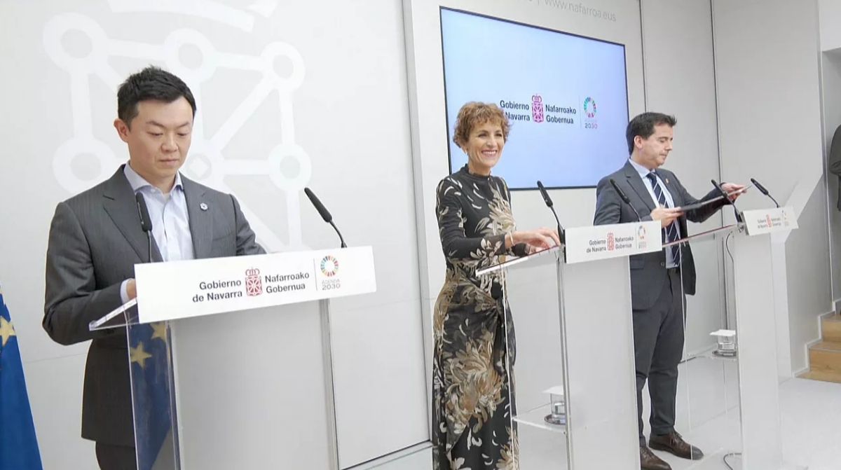 Gigafactoría de baterías en Navarra presentación del acuerdo con Hithium para crear 700 empleos