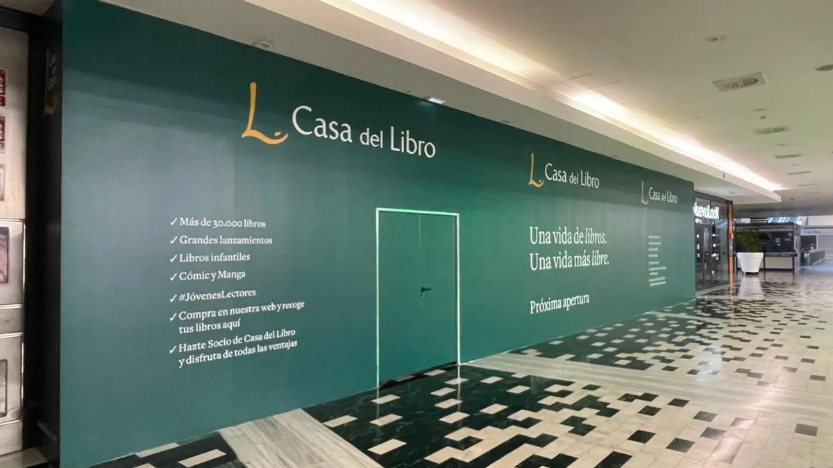 Nueva tienda de La Casa del Libro en el Centro Comercial Nueva Condomina de Murcia donde busca dependientes sin experiencia