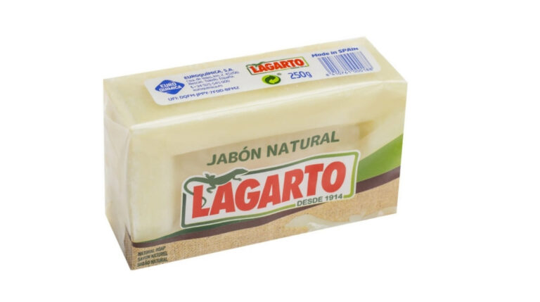 Jabón Lagarto natural de Euroquímica tras el anuncio del cierre de su histórica fábrica en Zaragoza