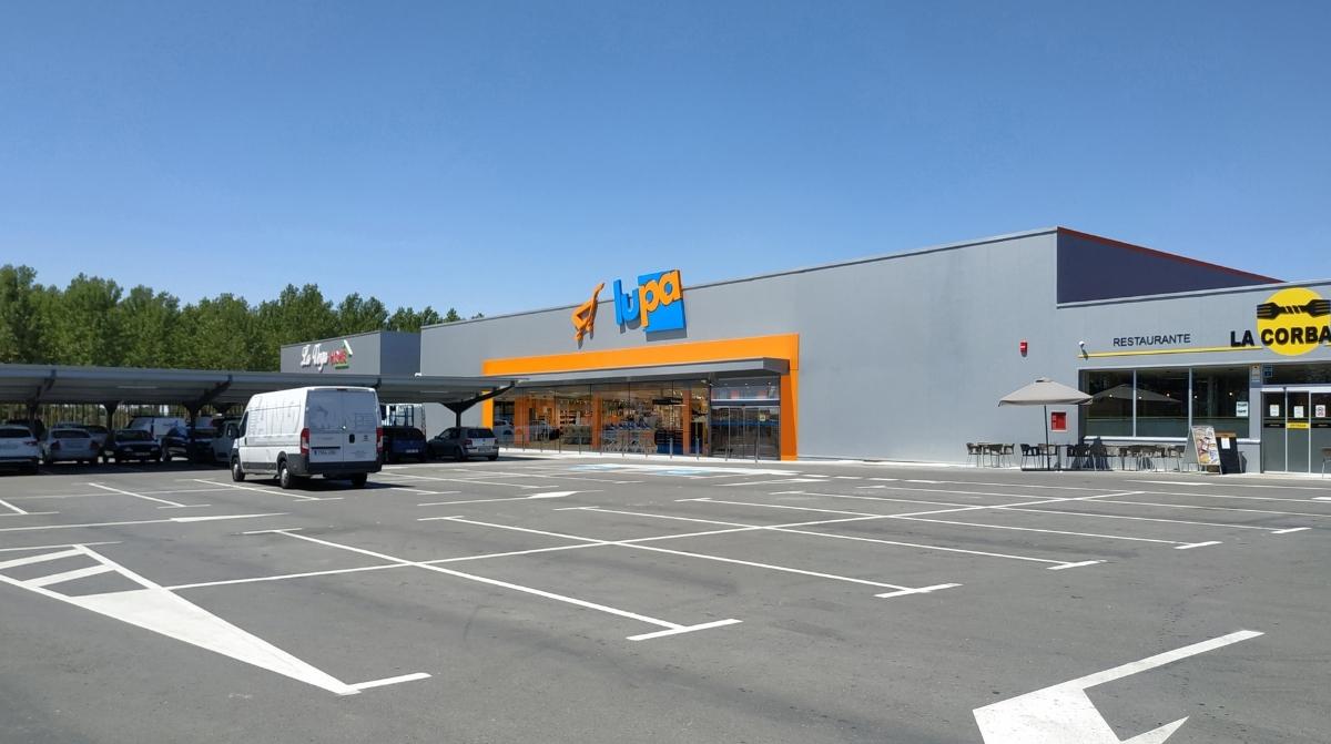 Supermercado Lupa en Aguilar de Campoo donde se crearán 75 empleos con una nueva apertura