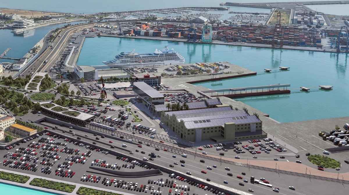 Puerto de Valencia con zona portuaria, terminal de cruceros y nuevas ofertas de empleo en plena investigación de Anticorrupción