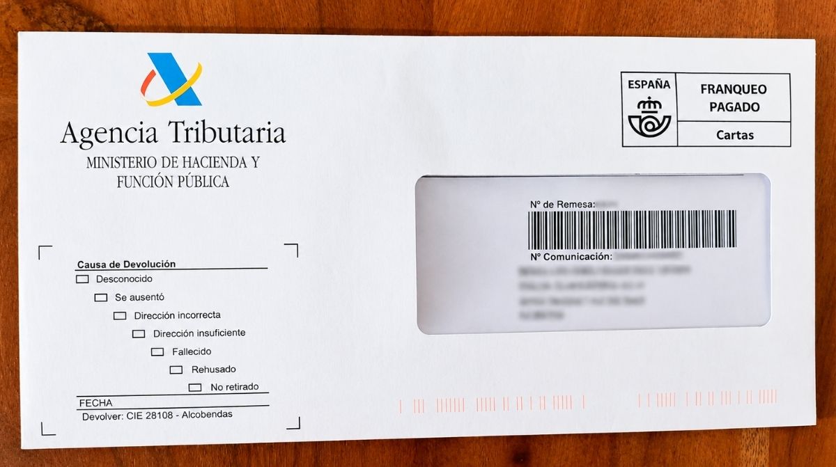 Carta de la Agencia Tributaria para corregir la declaración de la Renta y evitar posibles sanciones