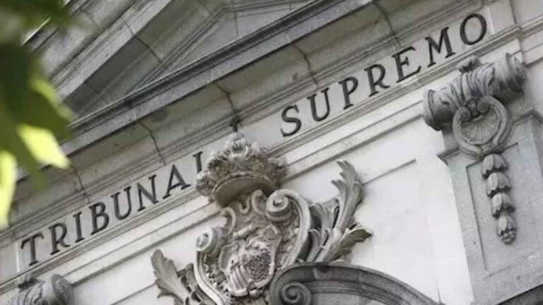 Fachada del Tribunal Supremo, que ha dictado una sentencia sobre la reducción del teletrabajo pactado