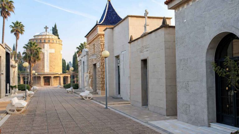 Cementerio municipal de Algemesí en Valencia