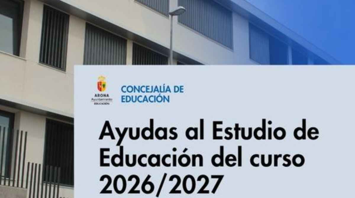 Los estudiantes de Arona (Tenerife) pueden solicitar 700 euros para sus estudios si cumplen estos requisitos