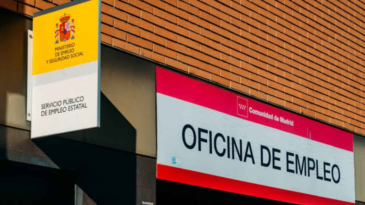 Joven revisando documentación con una orientadora laboral en una oficina.