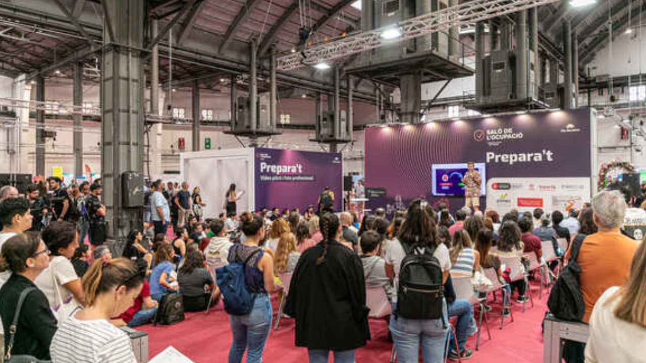 El Saló de l’Ocupació ya está abierto en Barcelona con más de mil oportunidades laborales y entrevistas con selección previa